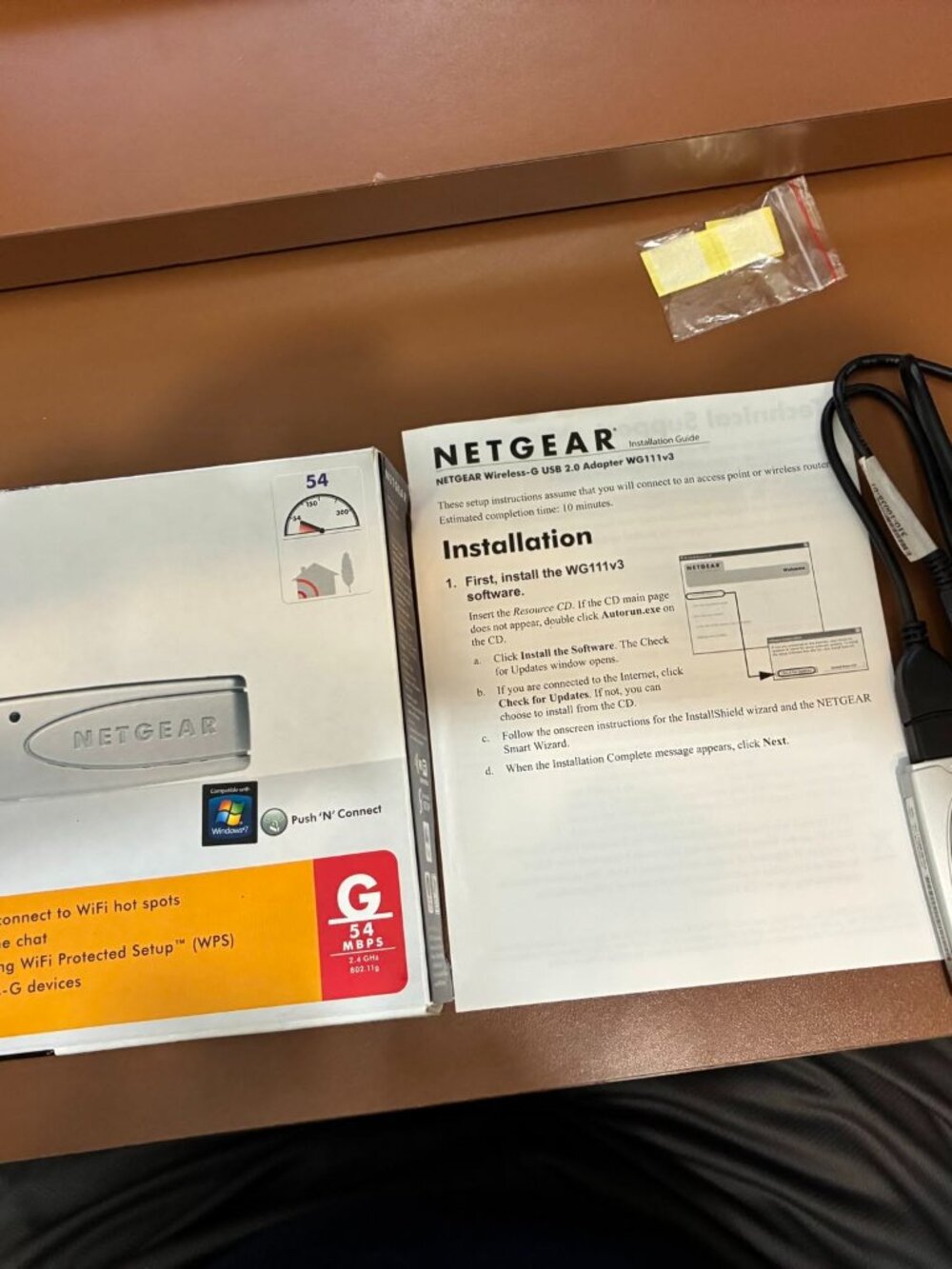 Netgear Wireless-G USB Adapter WG111